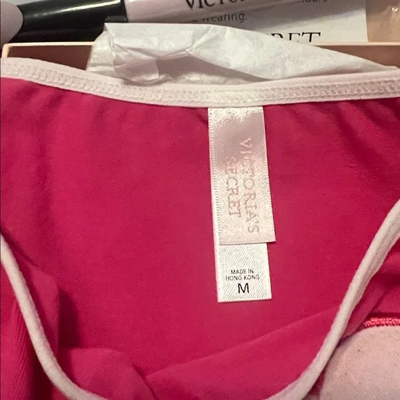 Victoria's Secret RARE Y2K Express Yourself Pink Heart Panty NWT - Picture 4 of 6